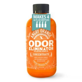 Angry Orange Pet Odor Eliminator Review - Get Rid of Dog and Cat Pee Smell